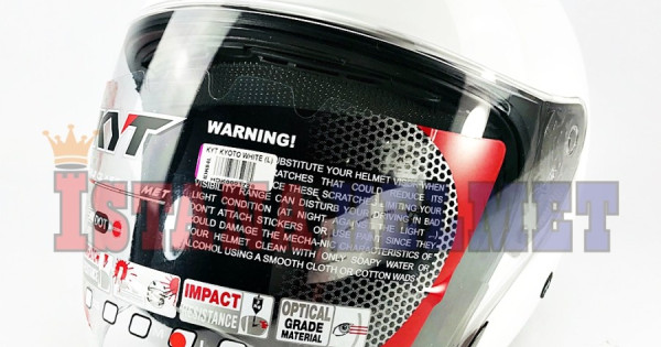 Harga Helm KYT Kyoto putih
